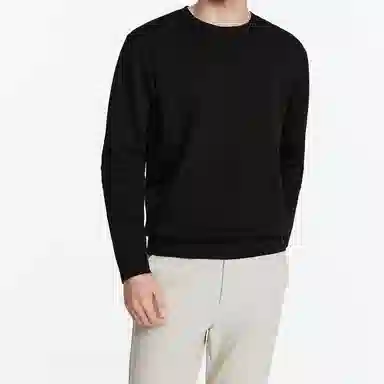 九牧王男裤专家 舒柔亲肤质感时尚休闲百搭卫衣 男款