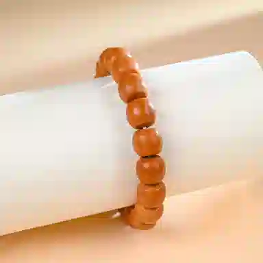 素于 新中式精品盘玩串盘出富贵摩登复古路路通手持文玩佛珠手链国风小众设计#好运念珠饰品 猴头核桃 手串 男女同款情侣款