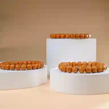 素于 新中式精品盘玩串盘出富贵摩登复古路路通手持文玩佛珠手链国风小众设计#好运念珠饰品 猴头核桃 手串 男女同款情侣款