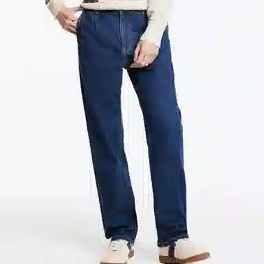 九牧王男裤专家 舒适时尚简约百搭牛仔裤 男款 牛仔蓝