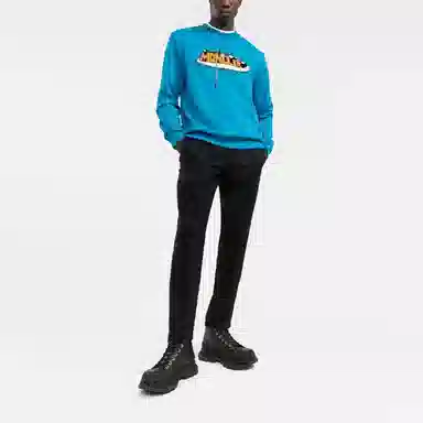 Moncler Logo Trim Tapered Sweatpants