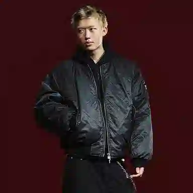 REMEDY Bomber Jacket Black