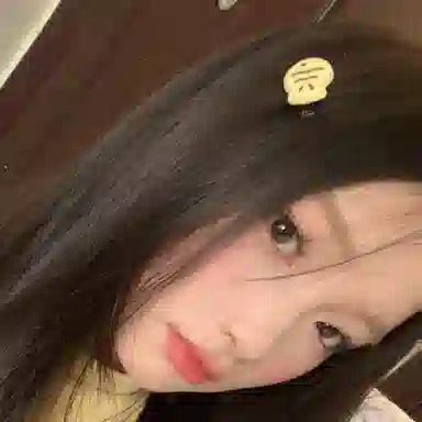 零界 鲷鱼烧圆润趣味可爱呆萌多巴胺少女日常立体 亚克力 发夹 女款 白色