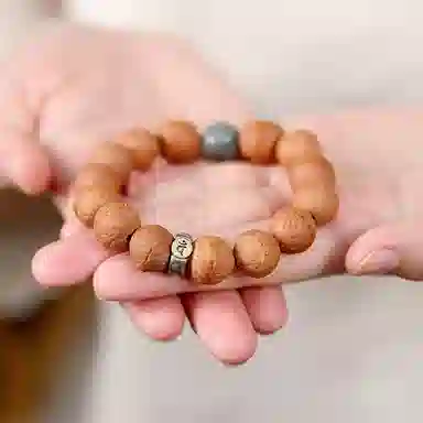 書卓 梵语本命佛民族风百搭佛珠手饰 经典设计高级感舒适佩戴#好运 凤眼菩提 手串 男女同款情侣款