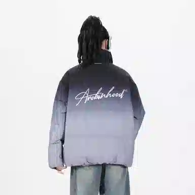 ROBINHOOD Gradient Logo Down Jacket