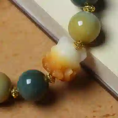 書卓 国潮民风 原创手工度母款单圈优雅气质 高级感设计 炭烧小青柠平安#好运 菩提根 手串 男女同款情侣款