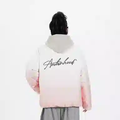 ROBINHOOD Gradient Logo Down Jacket