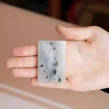 玉说 古风墨色点缀 韵味十足 独山玉 玉石吊坠 男女同款情侣款