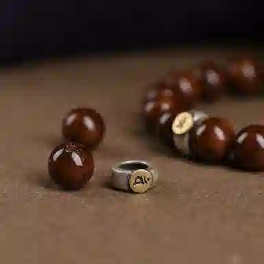 書卓 新中式国潮 文玩佛珠盘玩 十二生肖佛珠守护神 发财 福运小众#好运 紫金鼠 手串 男女同款情侣款