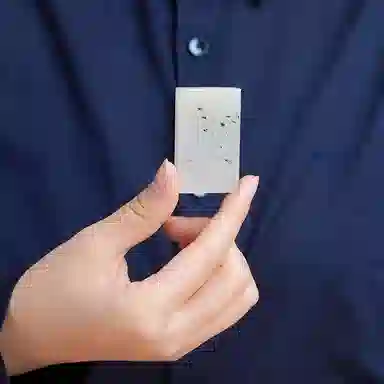 玉说 古风平安牌大牌子 独山玉 吊坠 男女同款情侣款