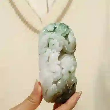 玉说 凤凰绿白酱紫三色款 独山玉 玉石摆件雕件