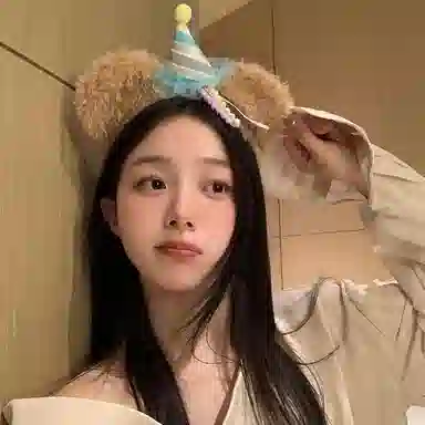 芒果饰品 可爱小熊洗脸 毛绒 发箍 女款