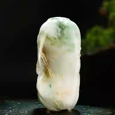 玉说 凤凰绿白酱紫三色款 独山玉 玉石摆件雕件