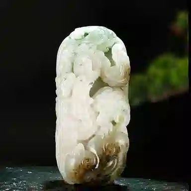 玉说 凤凰绿白酱紫三色款 独山玉 玉石摆件雕件