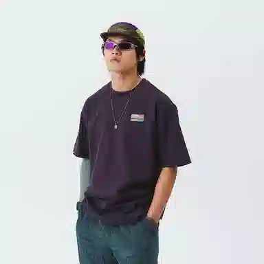 NOTHOMME Blue Print T-Shirt