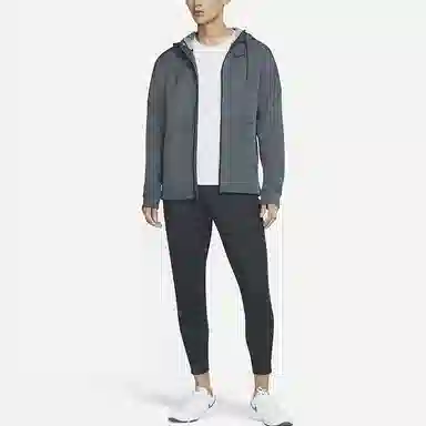 Nike Therm Logo Hoodie Iron Grey