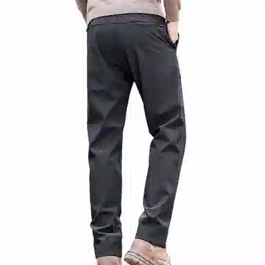 富铤 纯色简约时尚舒适休闲裤 男款