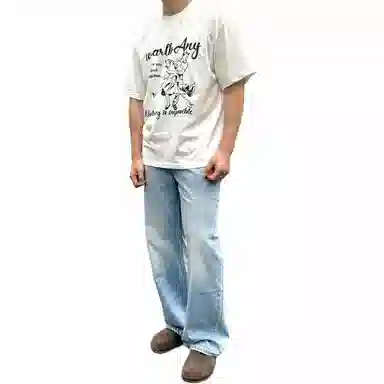 ANYWEARLAB Retro Dancer Poster Tee