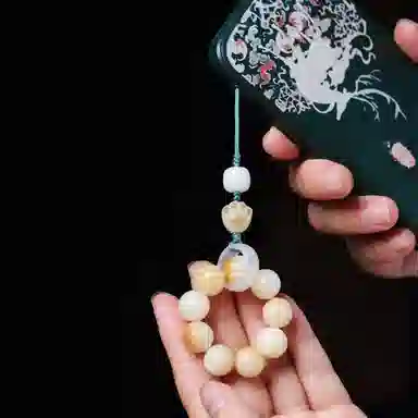 書卓 炭烤猫爪 招财纳福转运幸运好运来 增旺气场平安喜乐诸事顺利 小众设计文玩#好运 菩提根 手机挂件 男女同款情侣款