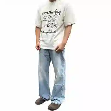 ANYWEARLAB Retro Dancer Poster Tee