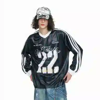 BJHG V-Neck Sports Jersey