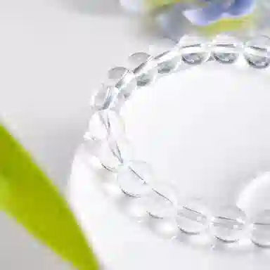 恋朵 简约百搭 时来运转 白晶 #好运 水晶 手串 女款