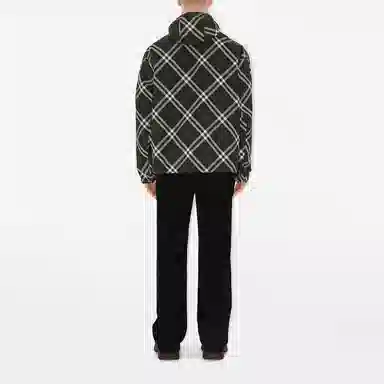 Burberry Hooded Jacket Brown