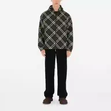 Burberry Hooded Jacket Brown