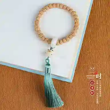 書卓 精品念珠可爱治愈田园炭烧菩提文玩手持#好运 柏香籽/百香籽 手串 男女同款情侣款