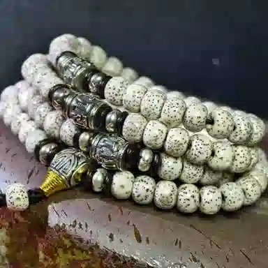 吉千年 【顺丰包邮】新中式复古潮流风 好运 招财进宝 平安顺遂【精品】碎影 星月菩提 手串 男女同款情侣款