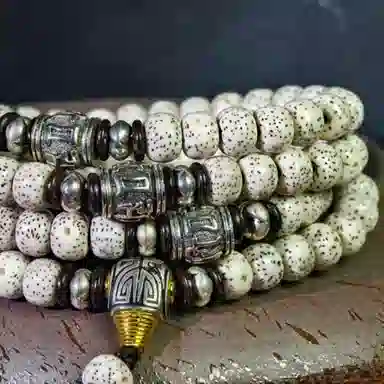 吉千年 【顺丰包邮】新中式复古潮流风 好运 招财进宝 平安顺遂【精品】碎影 星月菩提 手串 男女同款情侣款