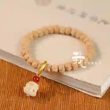 書卓 精品念珠可爱治愈田园炭烧菩提文玩手持#好运 柏香籽/百香籽 手串 男女同款情侣款