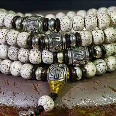 吉千年 【顺丰包邮】新中式复古潮流风 好运 招财进宝 平安顺遂【精品】碎影 星月菩提 手串 男女同款情侣款