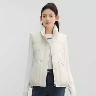 鸭鸭 时尚机能风工装宽松保暖立领百搭羽绒服 男女同款