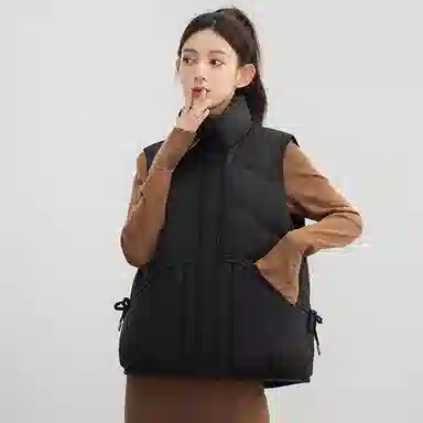 鸭鸭 时尚机能风工装宽松保暖立领百搭羽绒服 男女同款