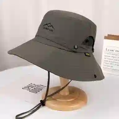 尚先生 速干西部牛仔夏季户外遮阳防晒防紫外线徒步钓鱼登山 聚酯纤维 渔夫帽 男女同款情侣款