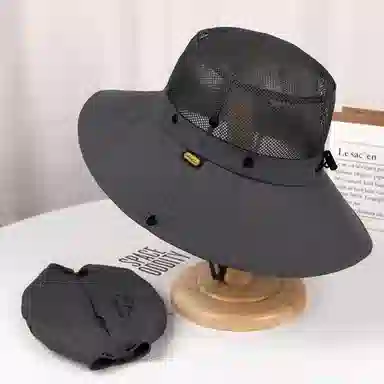 尚先生 速干西部牛仔夏季户外遮阳防晒防紫外线徒步钓鱼登山 聚酯纤维 渔夫帽 男女同款情侣款