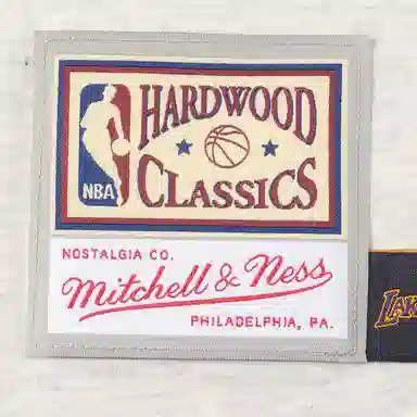Mitchell & Ness Lakers Logo T-Shirt Oatmeal