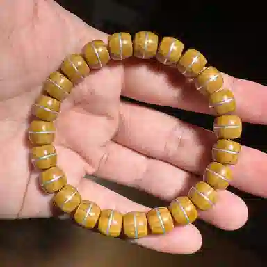 書卓 新中式国潮国风 颗颗精抛  时尚高级 传统文玩 高端大气 紫金鼠 手串 男女同款情侣款