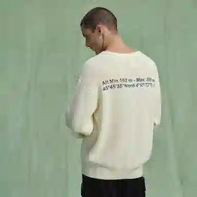 Palladium Classic Print Knit Sweater Grey