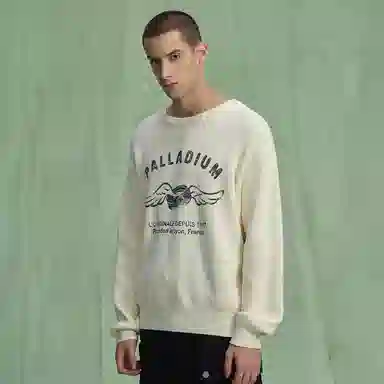 Palladium Classic Print Knit Sweater Grey