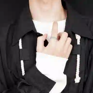 OWNREWARDS Adjustable Vintage Ring Silver