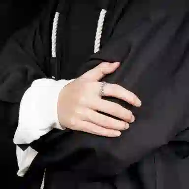 OWNREWARDS Adjustable Vintage Ring Silver