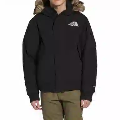 The North Face Logo Zip Hoodie Black