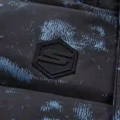 Skechers Sport Printed Zip Hoodie Down Jacket