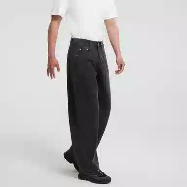 美特斯邦威 纯色百搭时尚舒适牛仔裤 男款