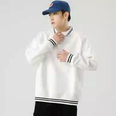 玉儿恋 休闲时尚舒适百搭卫衣 男女同款 黑色
