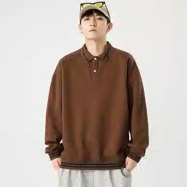 玉儿恋 休闲时尚舒适百搭卫衣 男女同款 黑色
