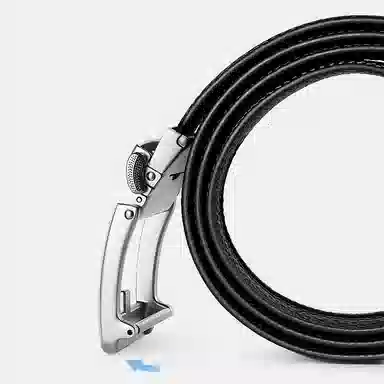 MILLIE'S Classic Automatic Buckle Leather Belt 3.5cm