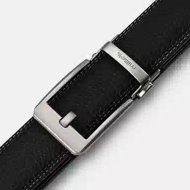 MILLIE'S Classic Automatic Buckle Leather Belt 3.5cm